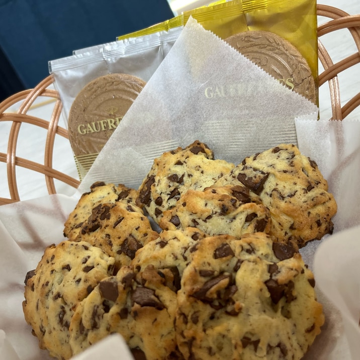 トースターでできる!チョコチップクッキー